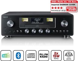 Imperial DABMAN - DAB+ / FM Radio - met CD Speler - USB - Bluetooth - Zwart — thumbnail 1