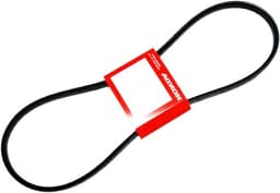 Grasmaaier V-riem - Aandrijfriem Vervangriem - Gras maaien - Originele OEM pasvorm - 25.4 x 20.32 x 1.27 cm - Zwart — thumbnail 1
