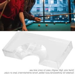Professionele Snooker Ball Holder van Transparant Acryl voor Thuisgebruik en Billiard Spellen met Positiemarkering voor Poolballen — thumbnail 5