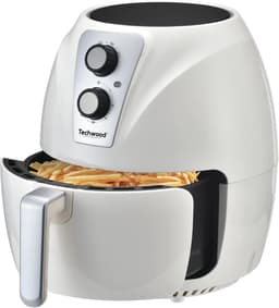Airfryer - Hetelucht friteuse - Gezond Bakken - Instelbare Temperatuur - 3 Liter - Wit — thumbnail 3