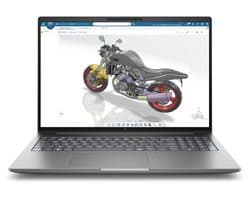 HP Zbook X G2i Wolf Pro Security Edition Copilot+ PC Intel Core Ultra 7 356H Mobiel werkstation 40,6 cm (16") WUXGA 32 GB DDR5-SDRAM 1 TB SSD NVIDIA RTX PRO 1000 Blackwell Wi-Fi 7 (802.11be) Windows 11 Pro AI Workstation, AI PC Zilver QWERTY