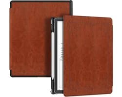 Kindle Scribe Hoes - E-reader Cover - Bescherming Tablet - Automatische Slaap Waak - 11 Inch - Bruin