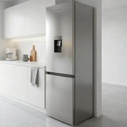 Heinner HC-HM260XWDE++ Koel-vriescombinatie met Waterdispenser – 260 L – Elektronische Temperatuurregeling – Omkeerbare Deur – Zilver – 5 Jaar Garantie — thumbnail 5