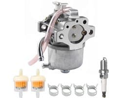 Dailygoods- Carburateur Vervanging voor John Deere - Voor Kawasaki FC150V - 4-Takt Motor - Inclusief Brandstoffilter - Bougie - Geschikt voor 21-Inch Maaiers
