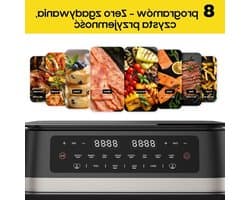 Airfryer – Heteluchtfriteuse – Digitale Friteuse – Gezond Koken – XXL 11L – 2950W Vermogen – Dual-Zone Met Verwijderbare Divider