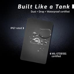 Draagbare SSD - Externe Harde Schijf - Snelle Data Transfer - NVMe M.2 Technologie - 480GB - Blauw — thumbnail 3