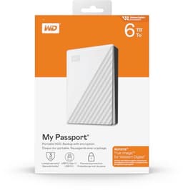 Externe Harde Schijf - Mobiele Opslag - Bestanden Opslaan - Recycled Materiaal - 6 TB - Wit — thumbnail 5