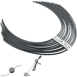 Supersterke maaidraad, Geschikt voor Bosch grasmaaier F016800431, AFS 23-37 maaidraad, 37 cm × 3,5 mm (zwart). — thumbnail 1