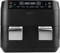 MAXXMEE Airfryer met dubbele mand - 2 x 3,8 l - 2400W - 6 programma's — thumbnail 4