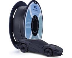 Koolstofvezel PLA filament 1.75 mm - 0.8 kg spoel zwart