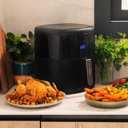 Cecotec Airfryer XL - 6 liter - 12 Kookprogramma's - Touch Screen - 1700 Watt - Modern en Compact Design - Heteluchtfriteuse - Cecofry Bombastik 6000 — thumbnail 7
