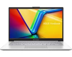 ASUS Vivobook Go 14 E1404FA-NK551W AMD Ryzen™ 5 7520U Laptop 35,6 cm (14") Full HD 8 GB LPDDR5-SDRAM 512 GB SSD Wi-Fi 6E (802.11ax) Windows 11 Home Nederlands Zilver