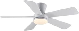 CristalRecord - Plafondventilator Benda 5 blad Ø 101 cm wit — thumbnail 1