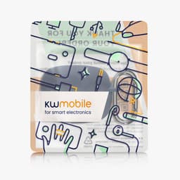 kwmobile cover voor oordopjes case - geschikt voor JBL Tune Beam 2 - Trendy beschermhoes draadloze oordopjes in donkerblauw — thumbnail 2