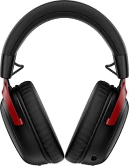 HyperX Cloud III S Wireless - Gaming Headset - Draadloos - Bluetooth & 2.4GHz - Spatial Audio - 120uur Batterij - PC/PS5/Switch2/Mobiel/Steamdeck - Zwart/Rood — thumbnail 2