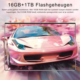 Mookes 2025 10.36 Inch Tablet Android Pad 13 Pro 12Gb 512GB Snapdragon 8 Gen2 4K Hd 5G Wifi Bluetooth 20000Mah Tablets - Black & Black — thumbnail 4