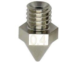 FabConstruct FabConstruct Nozzle RAISE3D Pro2 Plated Copper 0,4 mm Nozzle RN35365