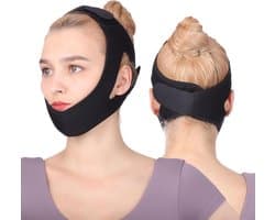 Anti-snoring Adjustable Chin Strap - Breathable, Non-Slip Snoring Device for Mouth Breathers - Effective Stop Snoring Solution for Men and Women