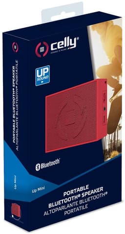 Bluetooth Speaker Up Mini, Rood - Celly — thumbnail 3