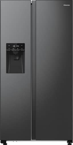 Hisense RS5P535NTFE vrijstaande koel-vriescombinatie - 535 liter capaciteit - Side-by-Side - NoFrost - roestvrij staal — thumbnail 1