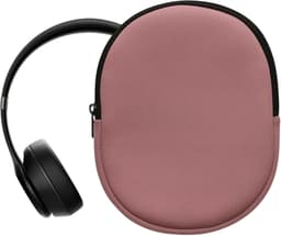 kwmobile hoes geschikt voor Beats Solo 4 / Solo 3 Wireless / Marshall Major V - 23,5 x 18 cm - Beschermhoes voor headset in donkerroze - Van neopreen — thumbnail 7