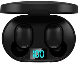 Draadloze Oordopjes Bluetooth 5.3 Hoofdtelefoon - E6S - Touch Control Oordopjes Met Microfoon - Met led percentage indicator - Zwart - Earphone - Koptelefoon - Gaming Headset - Sport Oordopjes — thumbnail 5