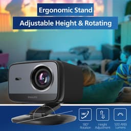 Philips NeoPix 450 Smart (NPX450/INT) 100 inch - Full-HD projector met Google TV — thumbnail 3
