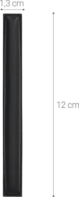 kwmobile 2x hoofdbandkussentjes geschikt voor Sennheiser HD25 / HD25-1 II / HD250BT - Kunstlederen hoofdbandkussentjes hoofdtelefoon in zwart — thumbnail 3
