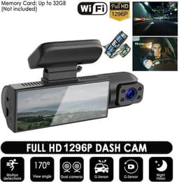 Dashcam Auto - Wifi Rijrecorder - 2 Kanaals 1080P - Groothoeklens (170°/110°) - Super Nachtzicht - G-Sensor - Parking Monitoring - Loop Opname — thumbnail 3