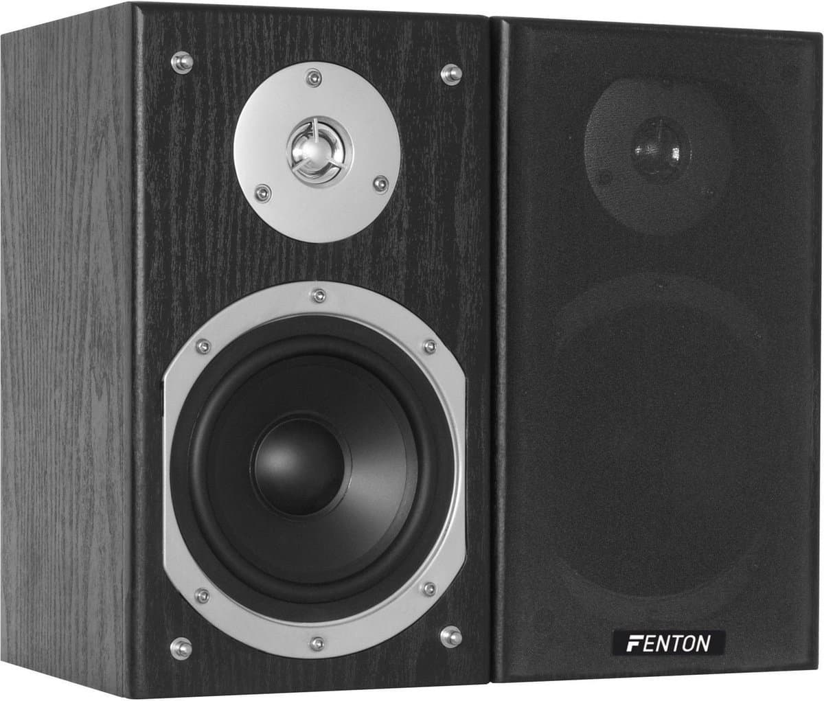 Luidsprekers - Fenton SHFB55B Boekenplank luidsprekerset 5 - 140W - Zwart — afbeelding 1