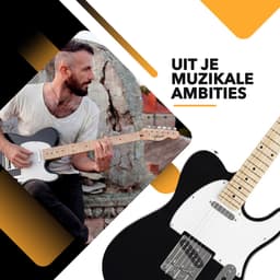 Finesse Elektrische Gitaar met Versterker - met Videocursus - TE Gitaar - Volwassenen - Kind - Zwart — thumbnail 2