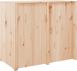Outdoor Keukenkast - Tuinkast Opbergkast - Buiten Koken - Modulair Ontwerp - 106 x 55 x 92 cm - Houtkleur — thumbnail 2