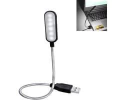 Flexibele Mini USB LED Lamp met Zwanenhals - 360° Dimbaar Licht voor Laptop en Reizen
