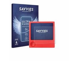 Savvies - Screenprotector voor PicPak E-Ink Display - Folie Beschermfolie transparant 6 Stuks