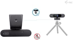 i-tec - Solomon Pro 900 - Webcam - 4K - Ai Auto Framing - 5 x Digitale zoom - 2 microfoons - Laptop & PC - Streaming - Plug & Play — thumbnail 3