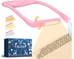 RWB® Neklamp - Flexibele Neklamp - Roze - 3 Standen - Roze - 19 x 13 x 3 cm