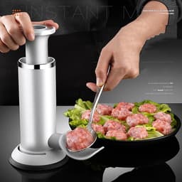 Elkuaie Sausmachine - Vleesbalstuffer - Handmatig - 1 Stuk - Keuken — thumbnail 4