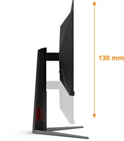 AOC G4 Q27G4ZD - QHD OLED Monitor - HDMI 2.1 - USB-Hub - Verstelbaar - 280hz - 27 inch — thumbnail 5