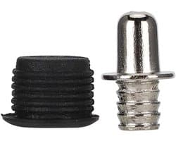 10 paar metalen luidsprekergrillgeleiders voor klankkasten - luidsprekerbevestigingsknoppen - luidsprekerdrukknopen met mesh cover frame