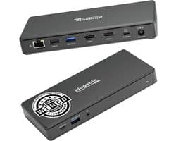 USB-C Dockingstation met Dubbele 4K HDMI-Monitor Ondersteuning en Power Delivery