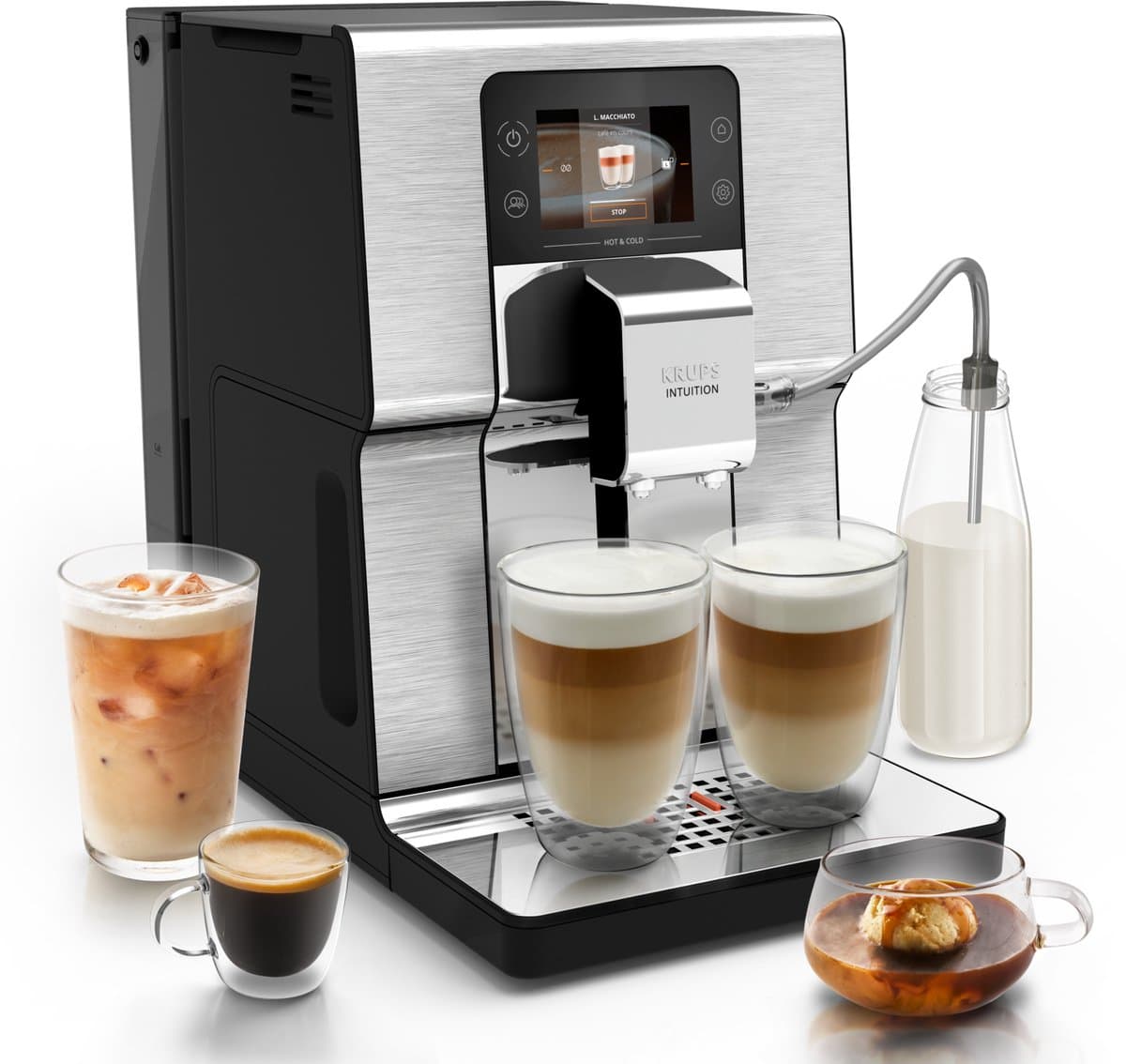Krups Intuition Experience Hot&Cold EA879E volautomatische koffiemachine — afbeelding 1