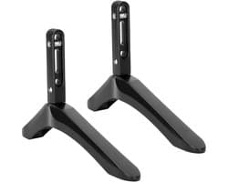 TV Voetstukken - Televisie Voeten - Stabiele Plaatsing - Verstelbare Montage - 240mm Lengte - Zwart