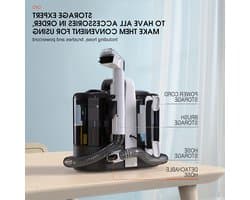 Nat- en Droogzuiger – Steelstofzuiger – Tapijtreiniger – Stofzuiger Voor Huisdieren – Autozuiger – 600W Krachtige Motor – 16 kPa Sterke Zuigkracht – Zwarte EU Stekker