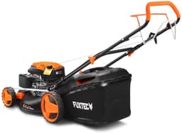 FUXTEC Grasmaaier Benzine - 51cm - Zelfrijdend / Zelftrekkend / Achterwielaandrijving - Mulchfunctie - Opvangbak 60L - FX-RM5196 — thumbnail 4