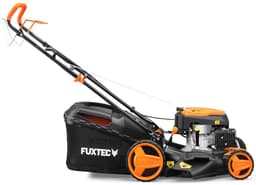 FUXTEC Grasmaaier Benzine - 51cm - Zelfrijdend / Zelftrekkend / Achterwielaandrijving - Mulchfunctie - Opvangbak 60L - FX-RM5196 — thumbnail 3