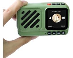 Draagbare Bluetooth Speaker met Touchscreen en Wereldwijde Internetradio