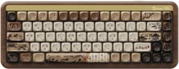 Akko MU01 Mountain Seclusion toetsenbord Gamen USB + RF Wireless + Bluetooth QWERTY Amerikaans Engels Hout — thumbnail 1