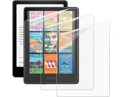 Screen Protector 3 stuks voor 7 inch e-reader, Anti Glare PET Beschermfolie, Mat, Kobo Libra.