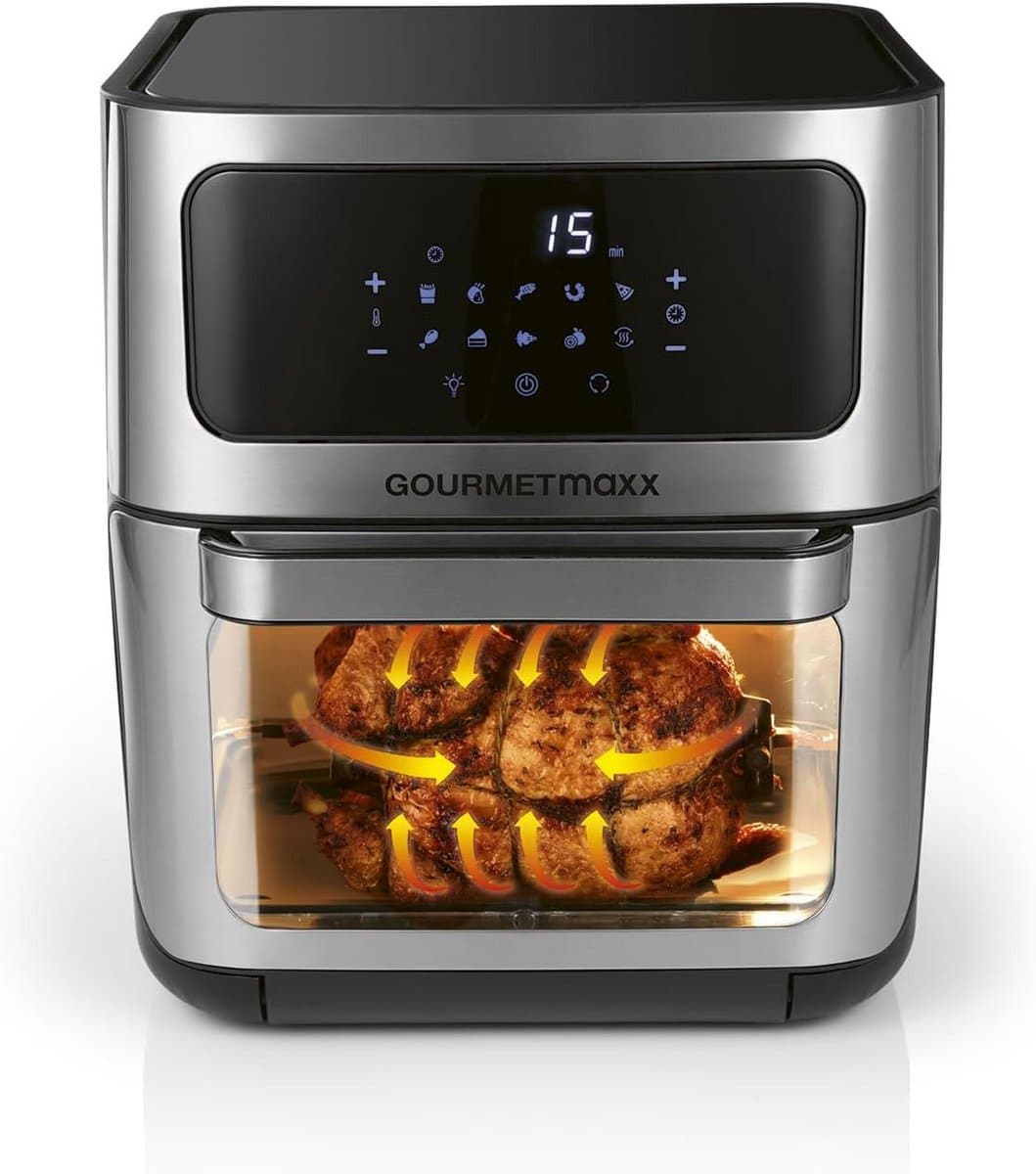 Digitale Heteluchtfriteuse XXL met Ovenfunctie en Kijkvenster — afbeelding 1