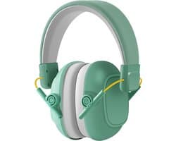 Deze geluidsdempende koptelefoon voor kinderen, voorzien van een verstelbare hoofdband en oorschelpen, biedt gehoorbescherming voor kinderen tot 16 jaar. Bovendien is hij milieuvriendelijk.